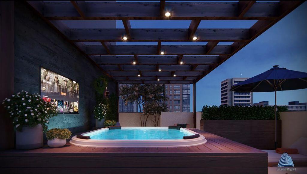 Apartamento à venda com 2 quartos, 34m² - Foto 4