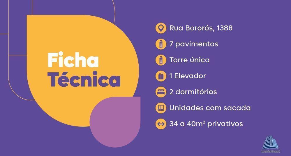 Apartamento à venda com 2 quartos, 34m² - Foto 14