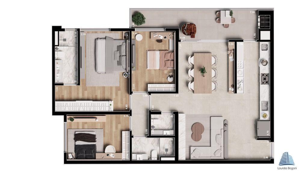 Apartamento, 3 quartos, 114 m² - Foto 14
